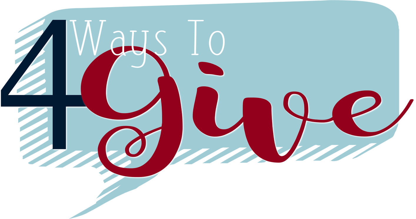 4 Ways To Give